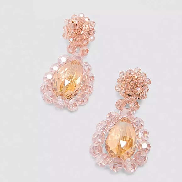 Zara crystal earrings - Picture 7 of 7